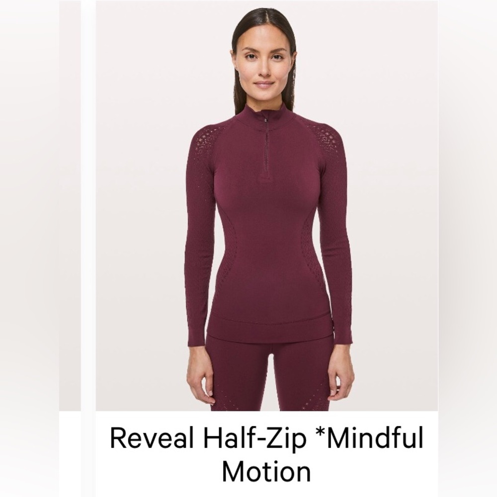 Lululemon reveal 1/2 zip